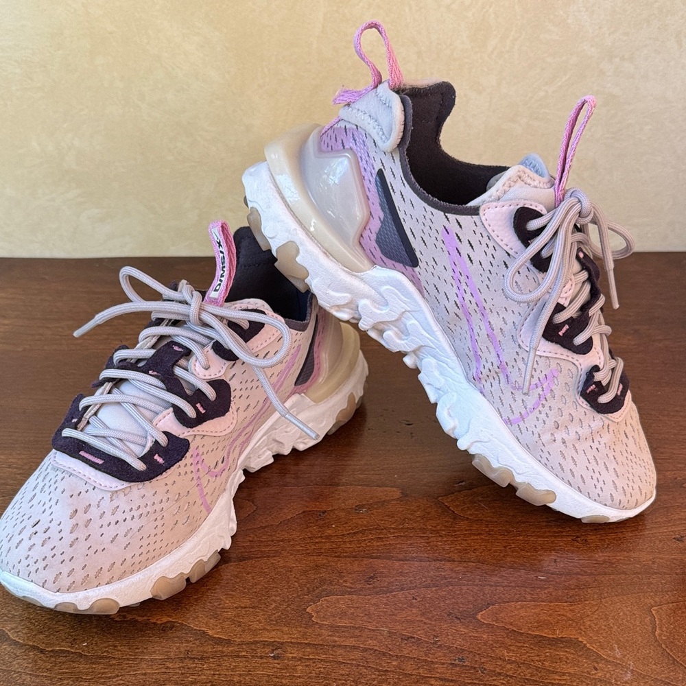 Nike Woman’s React Vision Sneakers - image 1